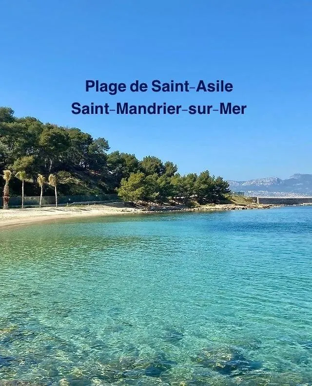 Appartement La Casa Sol - Plage De Sable Fin A 1Km La Seyne-sur-Mer