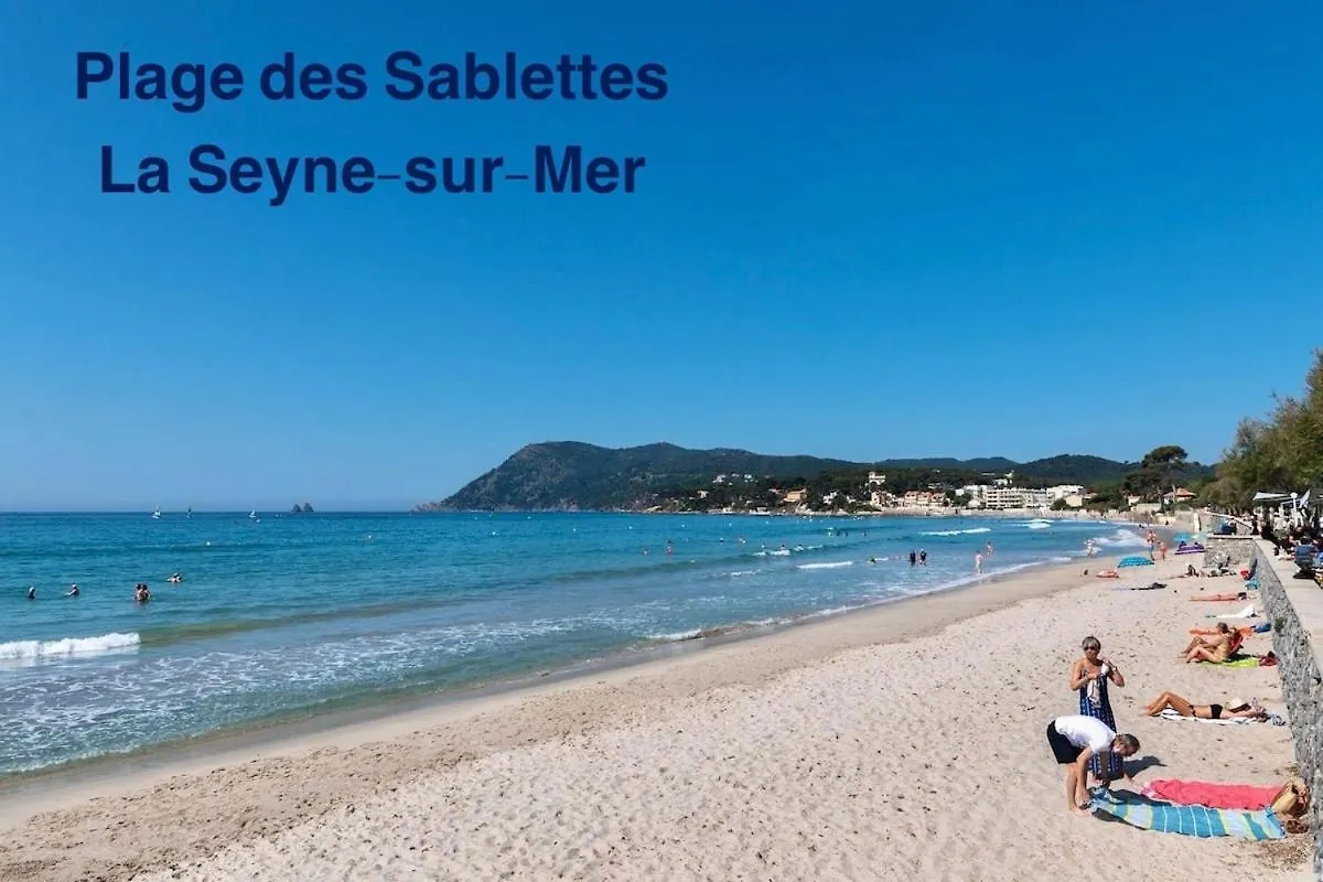 Apartment Appartement La Casa Sol - Plage De Sable Fin A 1Km La Seyne-sur-Mer France